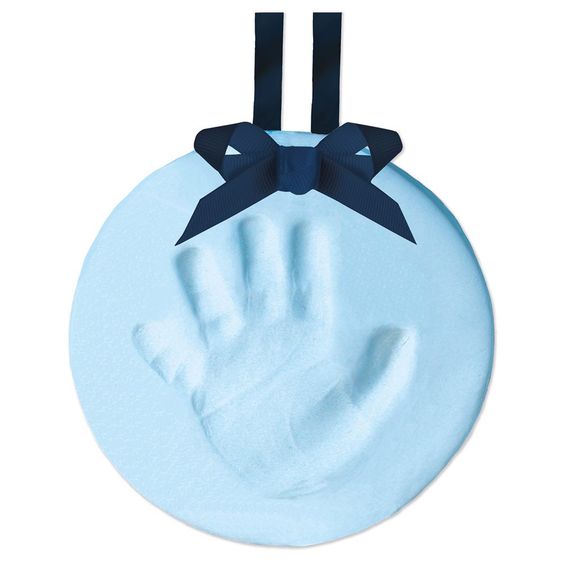 Pearhead Baby-Abdruck-Anhänger Keepsake - Blau
