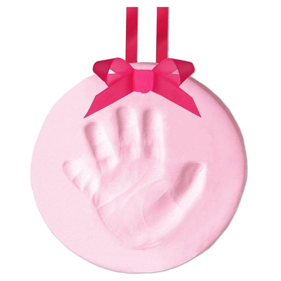 Pearhead Baby-Abdruck-Anhänger Keepsake - Rosa