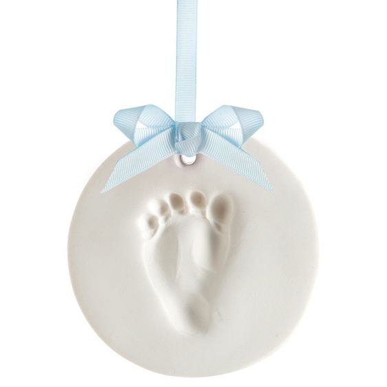 Pearhead Baby-Abdruck-Anhänger Keepsake - Weiß
