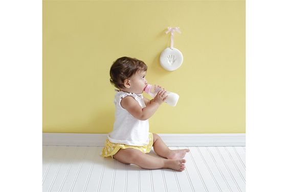 Pearhead Baby-Abdruck-Anhänger Keepsake - Weiß