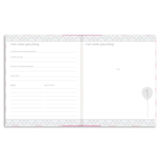 Pearhead Babyalbum - Chevron Pink
