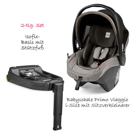 Peg Perego Babyschale Primo Viaggio i-Size inkl. i-Size-Basis - Polo