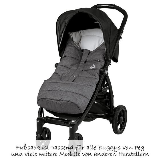Peg Perego Fußsack Universal Vario - Grau