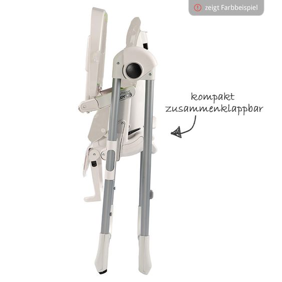Peg Perego Seggiolone Prima Pappa Zero3 - Ecopelle Orso Crema