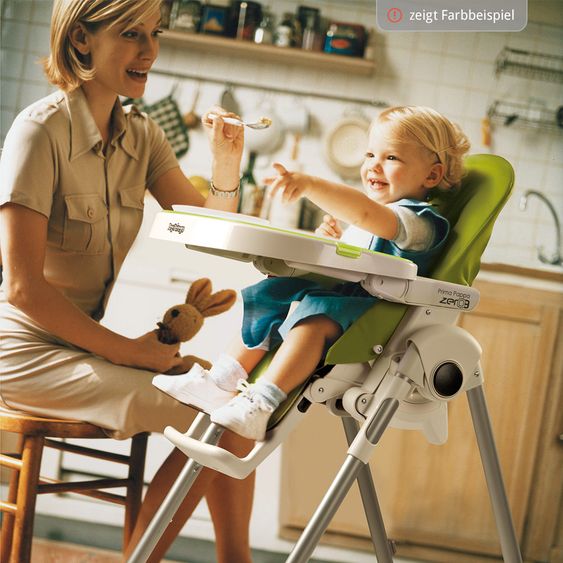 Peg Perego Seggiolone Prima Pappa Zero3 - Ecopelle Orso Crema