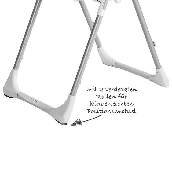 Peg Perego Hochstuhl Prima Pappa Zero3 - Lederimitat  Mela