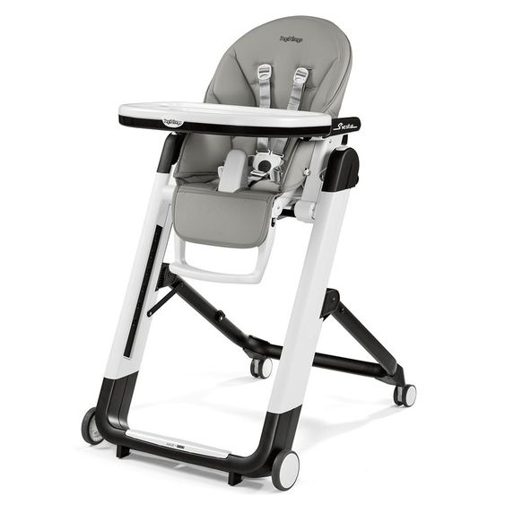 Peg Perego Hochstuhl Siesta - Lederimitat Ice