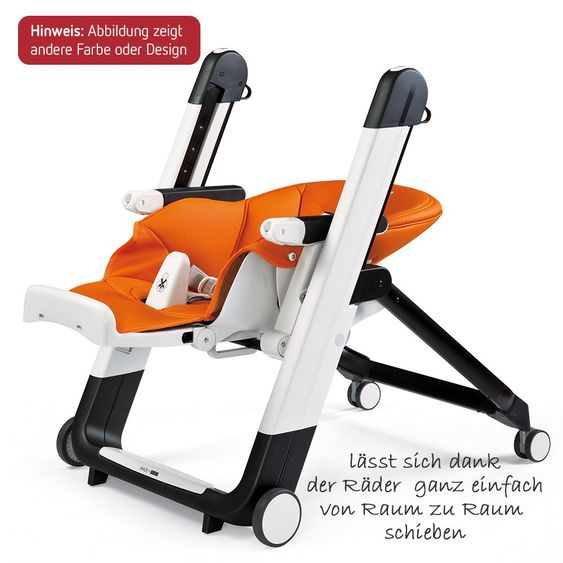 Peg Perego Hochstuhl Siesta - Lederimitat Ice