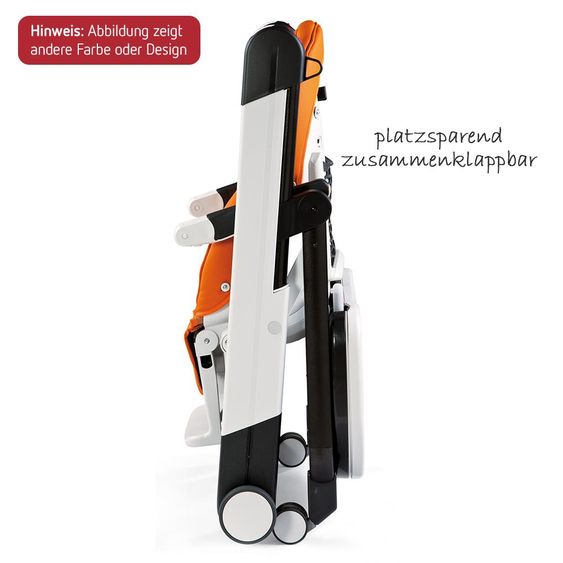 Peg Perego Hochstuhl Siesta - Lederimitat Ice