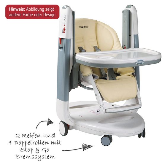 Peg Perego Hochstuhl Tatamia - Lederimitat Cacao