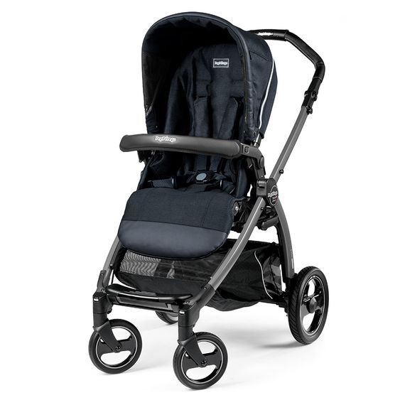 Peg Perego Kinderwagen-Set Book S Pop-Up Modular Gestell Jet - Luxe Bluenight