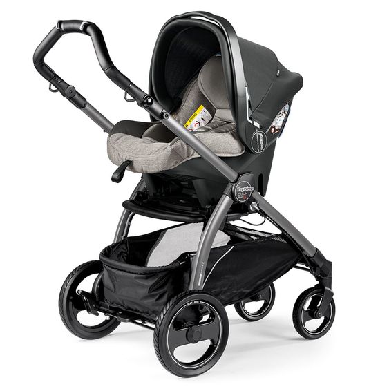 Peg Perego Set passeggino Book S Pop-Up Modular Frame Jet - Grigio Luxe