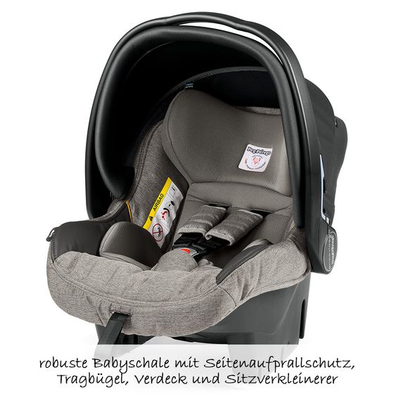 Peg Perego Set passeggino Book S Pop-Up Modular Frame Jet - Grigio Luxe