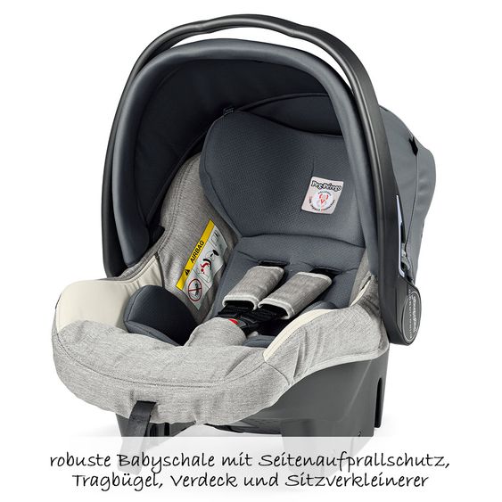 Peg Perego Set passeggino Book S Pop-Up Modular Frame Jet - Luxe Opal