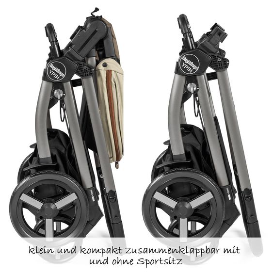 Peg Perego Kombi-Kinderwagen Ypsi Combi - Class Beige