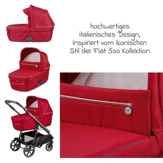 Peg Perego Navicella Culla Grande - Red Shine