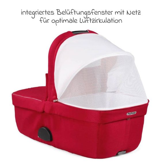 Peg Perego Navicella Culla Grande - Red Shine