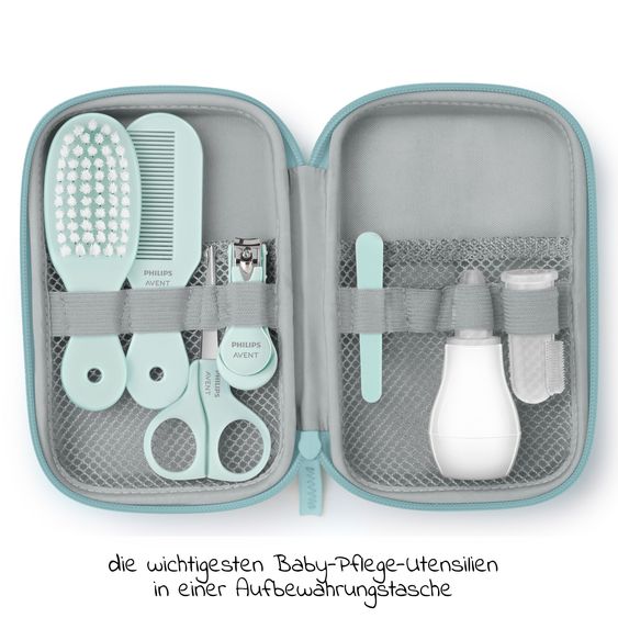 Philips Avent Set di cura da 10 pezzi SCH401/00 - Menta