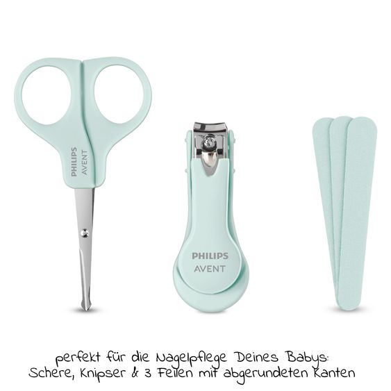 Philips Avent Set di cura da 10 pezzi SCH401/00 - Menta