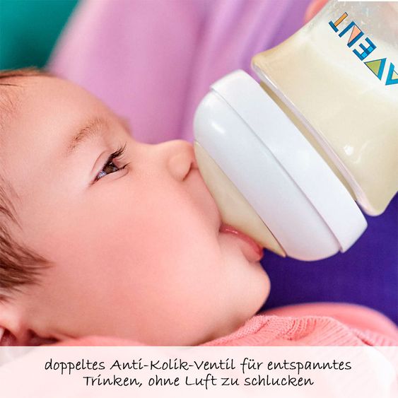 Philips Avent 12-tlg. Starter-Set inkl. Dampfsterilisator 4-in-1 - PP-Flaschen - Flaschenbürste - Schnuller + Gratis Abtropfständer