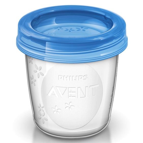 Philips Avent Set di tazze riutilizzabili da 22 pezzi per il latte materno SCF618/10