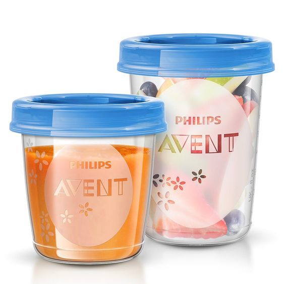 Philips Avent 41-tlg. Nahrungs-Mehrwegbecher-Set SCF721/20