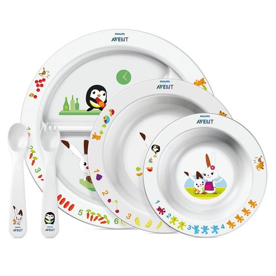 Philips Avent Set da 6 pezzi per imparare a mangiare SCF716/00