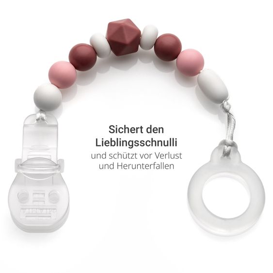 Philips Avent 6-tlg. Neugeborenen-Starter-Set Natural Response AirFree + GRATIS 2x Schnullerkette / 4 PP-Flaschen + Schnuller + Flaschenbürste - Beere