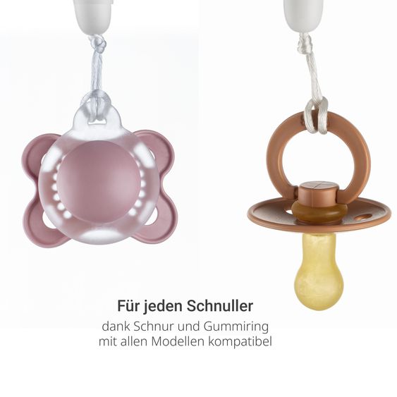 Philips Avent 6-tlg. Neugeborenen-Starter-Set Natural Response AirFree + GRATIS 2x Schnullerkette / 4 PP-Flaschen + Schnuller + Flaschenbürste - Beere