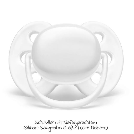 Philips Avent 6-tlg. Neugeborenen-Starter-Set Natural Response AirFree + GRATIS 2x Schnullerkette / 4 PP-Flaschen + Schnuller + Flaschenbürste - Beere