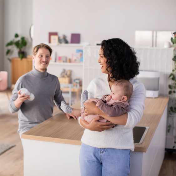 Philips Avent 9-tlg. Starter-Set inkl. Dampfsterilisator 2-in-1 + Abtropfständer + 5 PP-Flaschen + Flaschenbürste + Schnuller