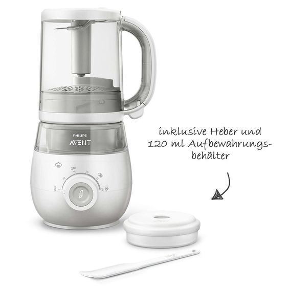 Philips Avent Babynahrungszubereiter 4 in 1 - SCF875/02