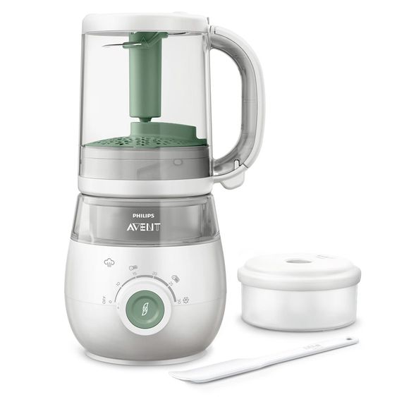 Philips Avent Babynahrungszubereiter 4-in-1 - SCF885/01 - Grün