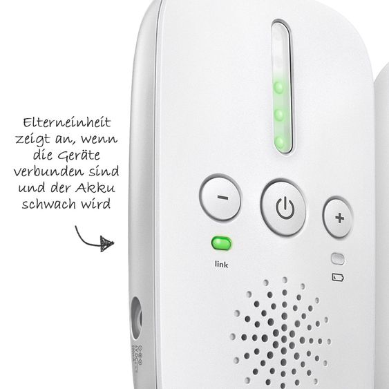 Philips Avent Babyphone DECT mit Smart Eco Mode - SCD502/26