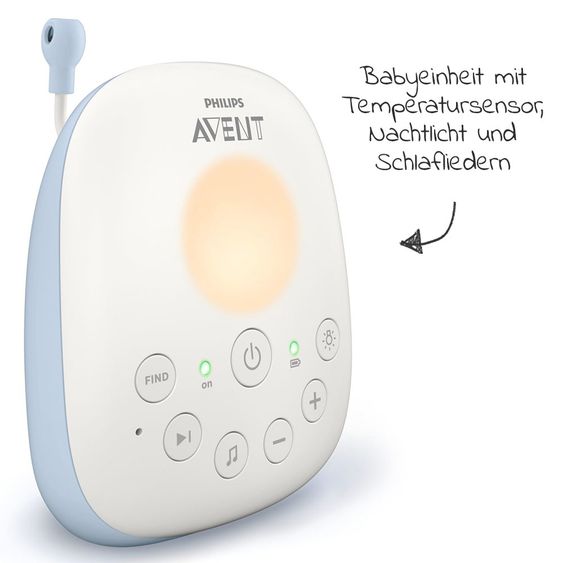 Philips Avent Baby Monitor DECT with Smart Eco Mode - SCD715/26