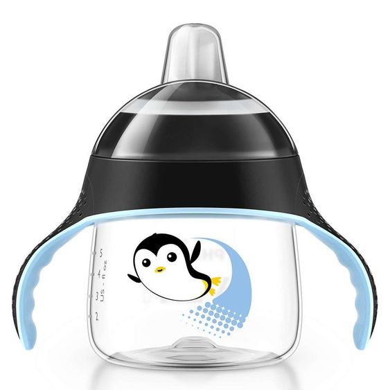 Philips Avent Becher No Drip tropffrei 200 ml SCF751/03 - Schwarz
