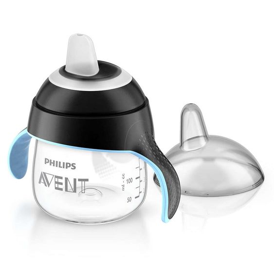 Philips Avent Becher No Drip tropffrei 200 ml SCF751/03 - Schwarz