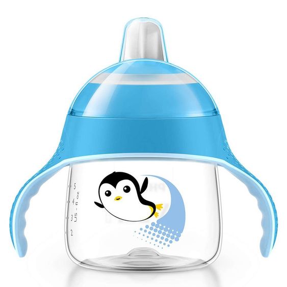 Philips Avent Becher No Drip tropffrei 200 ml SCF751/05 - Blau