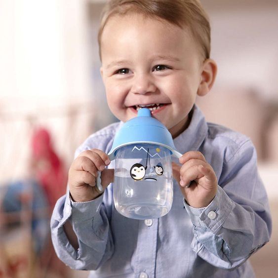 Philips Avent Becher No Drip tropffrei 340 ml SCF755/05 - Blau