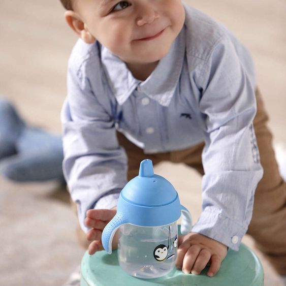 Philips Avent Becher No Drip tropffrei 340 ml SCF755/05 - Blau