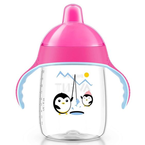 Philips Avent Becher No Drip tropffrei 340 ml SCF755/07 - Pink