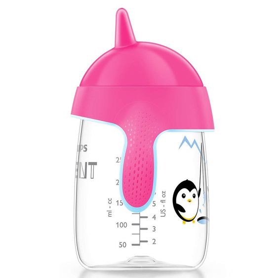 Philips Avent Becher No Drip tropffrei 340 ml SCF755/07 - Pink