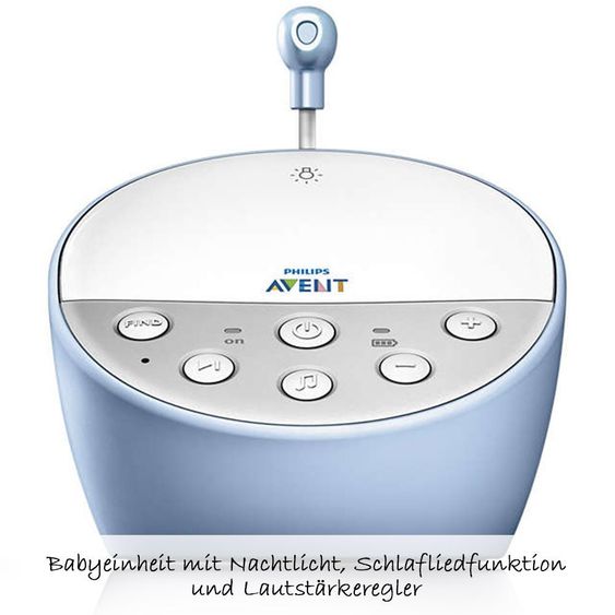 Philips Avent Baby Monitor DECT con modalità Smart Eco SCD570/00