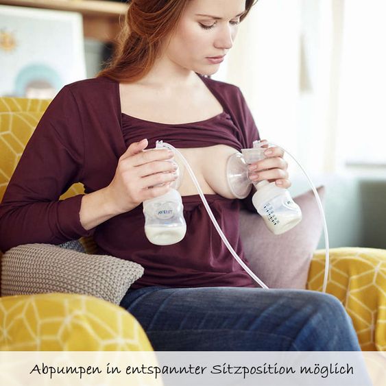 Philips Avent Tiralatte elettrico doppio Ultra Comfort - SCF334/31