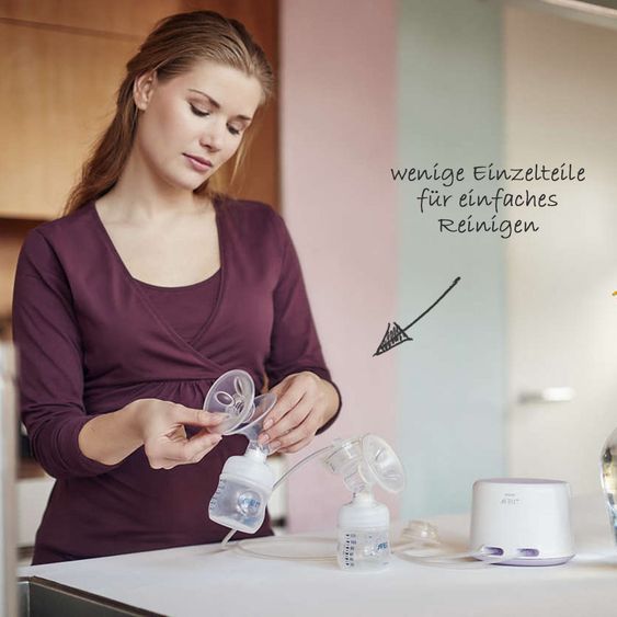 Philips Avent Tiralatte elettrico doppio Ultra Comfort - SCF334/31