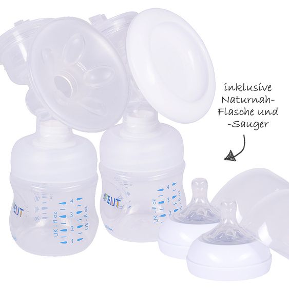 Philips Avent Tiralatte elettrico doppio Ultra Comfort - SCF334/31