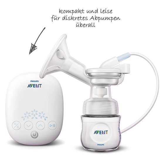 Philips Avent Tiralatte elettrico compatto Easy Comfort - SCF301/02