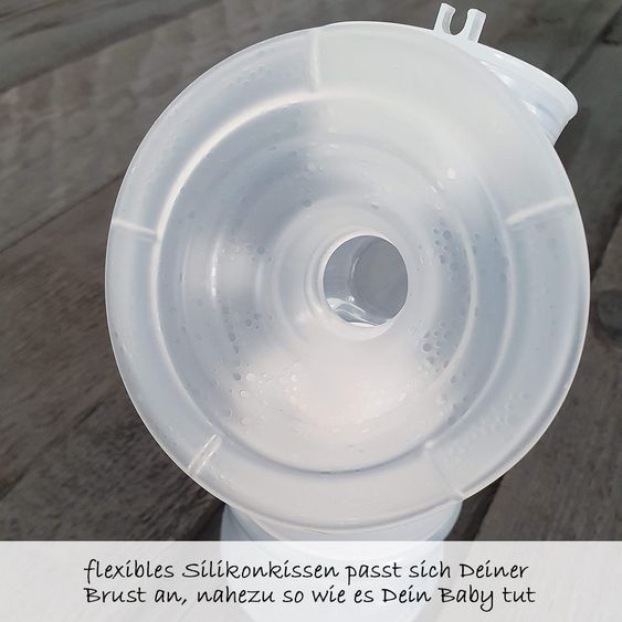 Philips Avent Elektrische Milchpumpe SCF395/11 + Gratis Muttermilchbecher