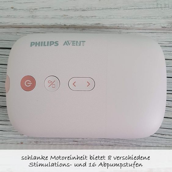 Philips Avent Elektrische Milchpumpe SCF395/11 + Gratis Muttermilchbecher