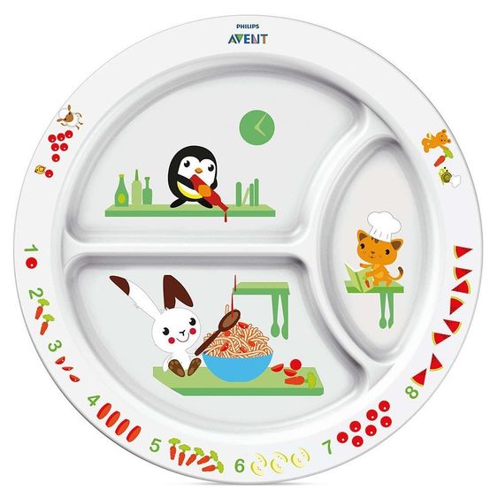 Philips Avent Piatto da portata con divisioni SCF702/00